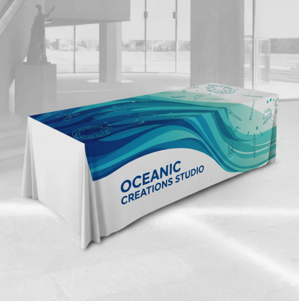 Full Color Tablecloth