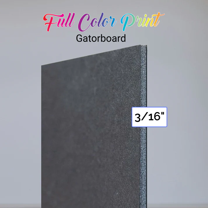 Custom Gator Board Sign 3/16