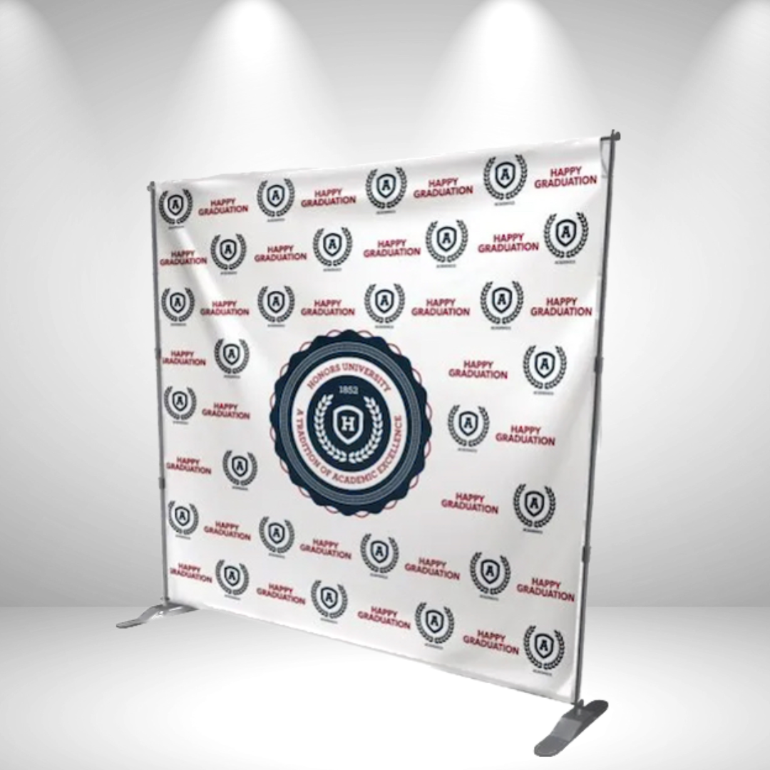 Telescopic Backdrop Banner Stand