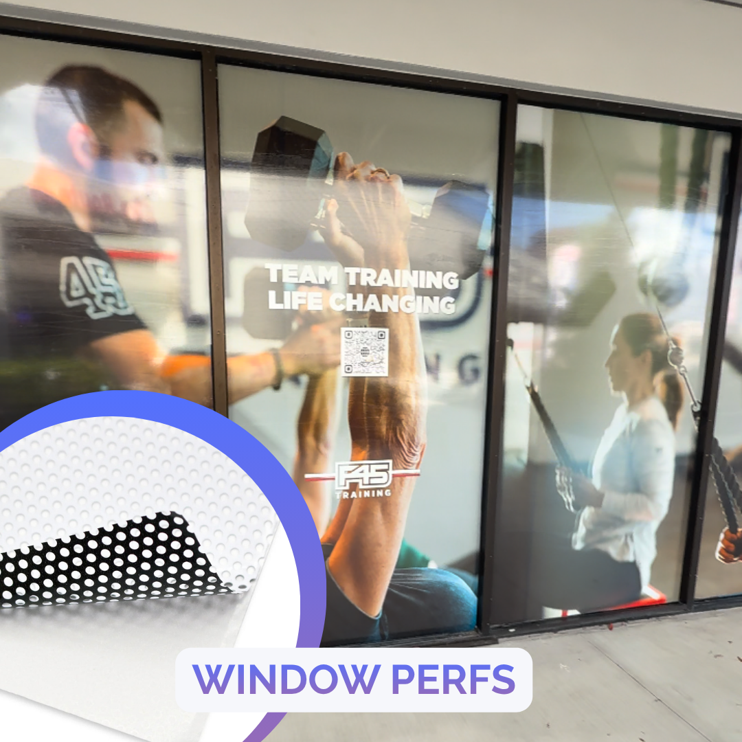 Custom window perfs