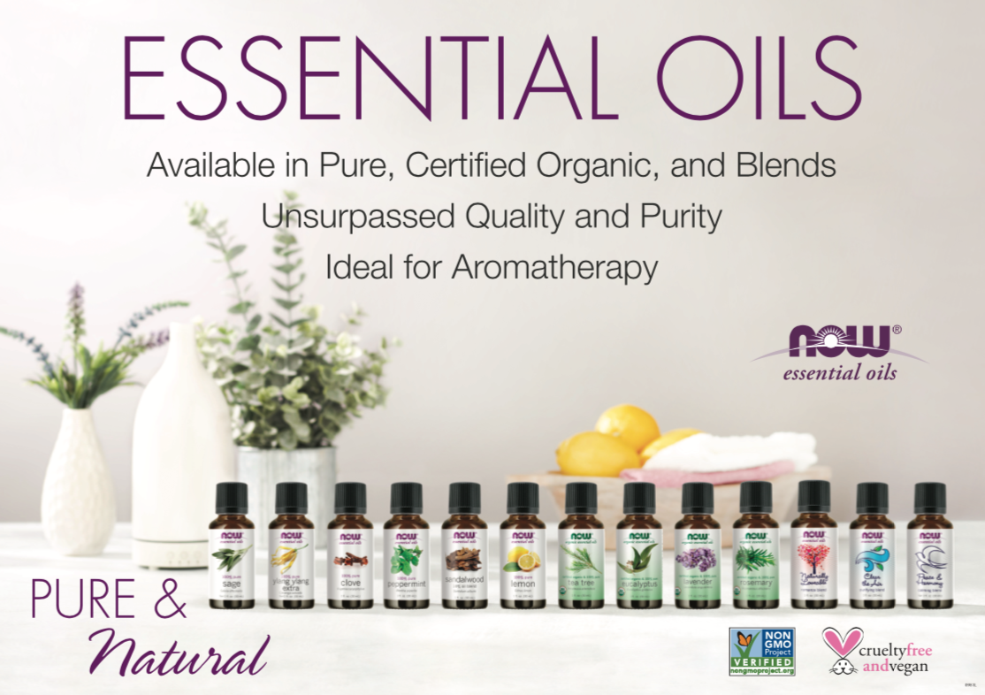 0981L - Essential Oils Sign