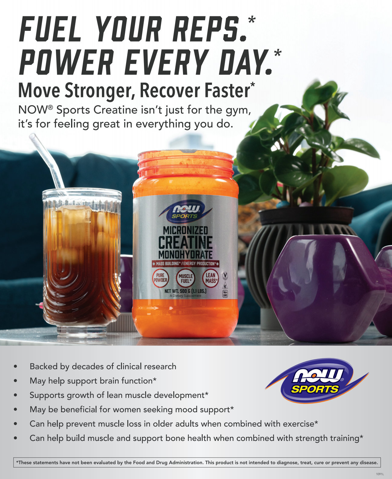 1091L - Creatine Tabletop