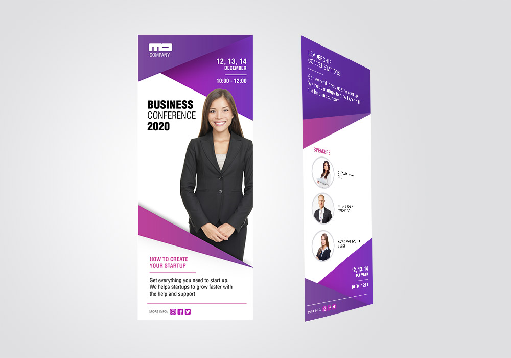 Banner with Stand