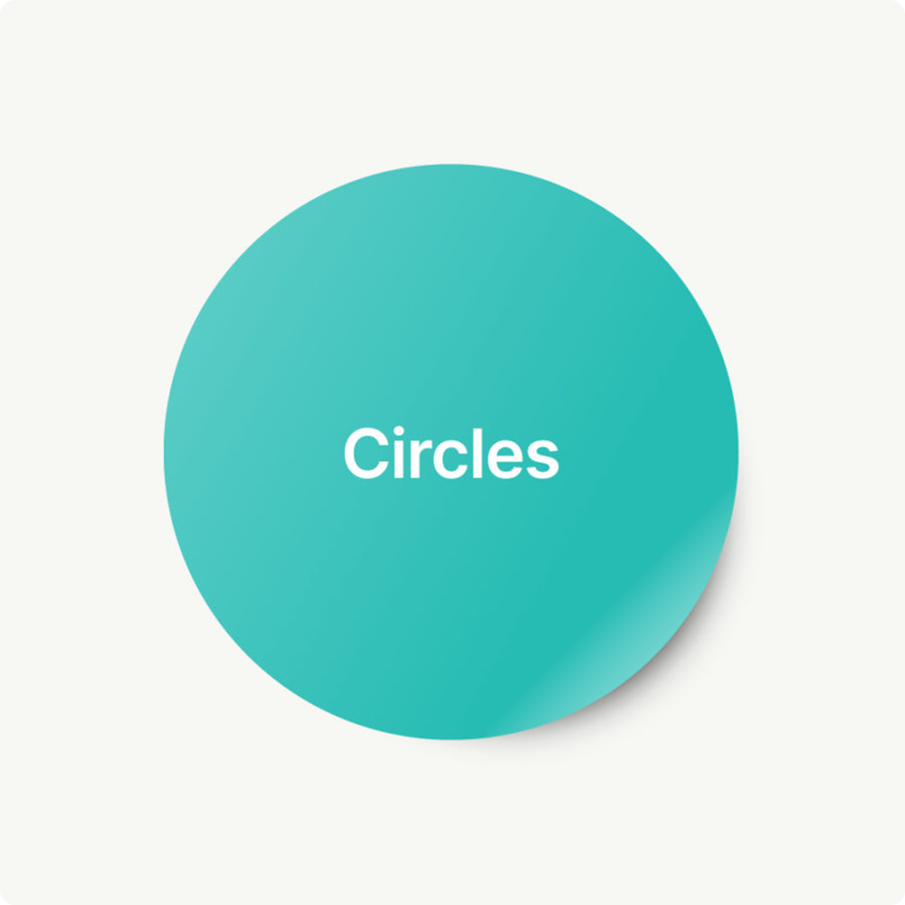 Roll Label - Circle