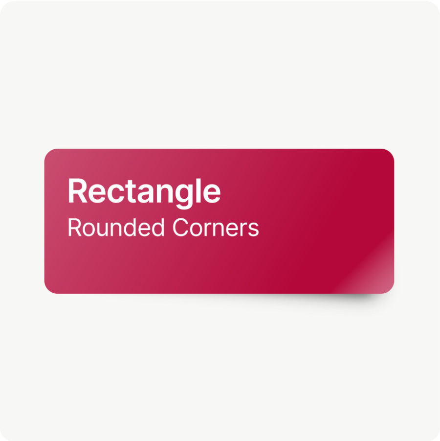 Roll Label - Rectangle