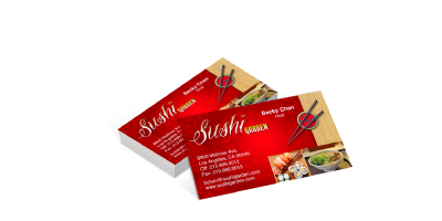 UV Coated Business Cards