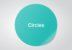 Circle Roll Labels: Full Color