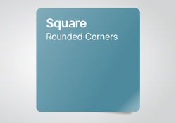 Square Roll Labels: Full Color