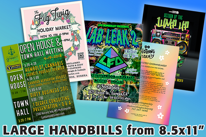 Large Handbill 4.25