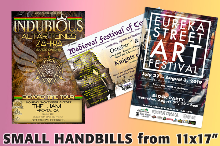 Small Handbill 2.875