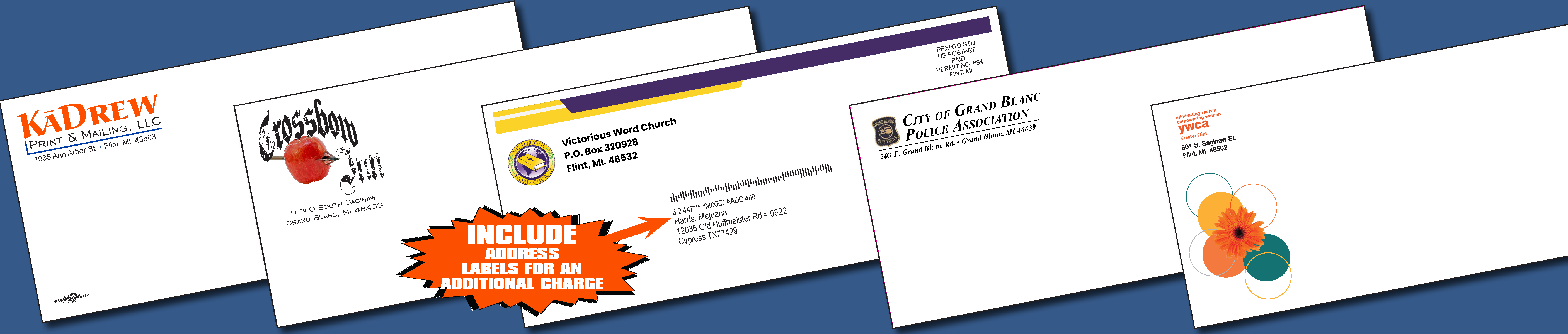 Full Color #10 Business Envelopes