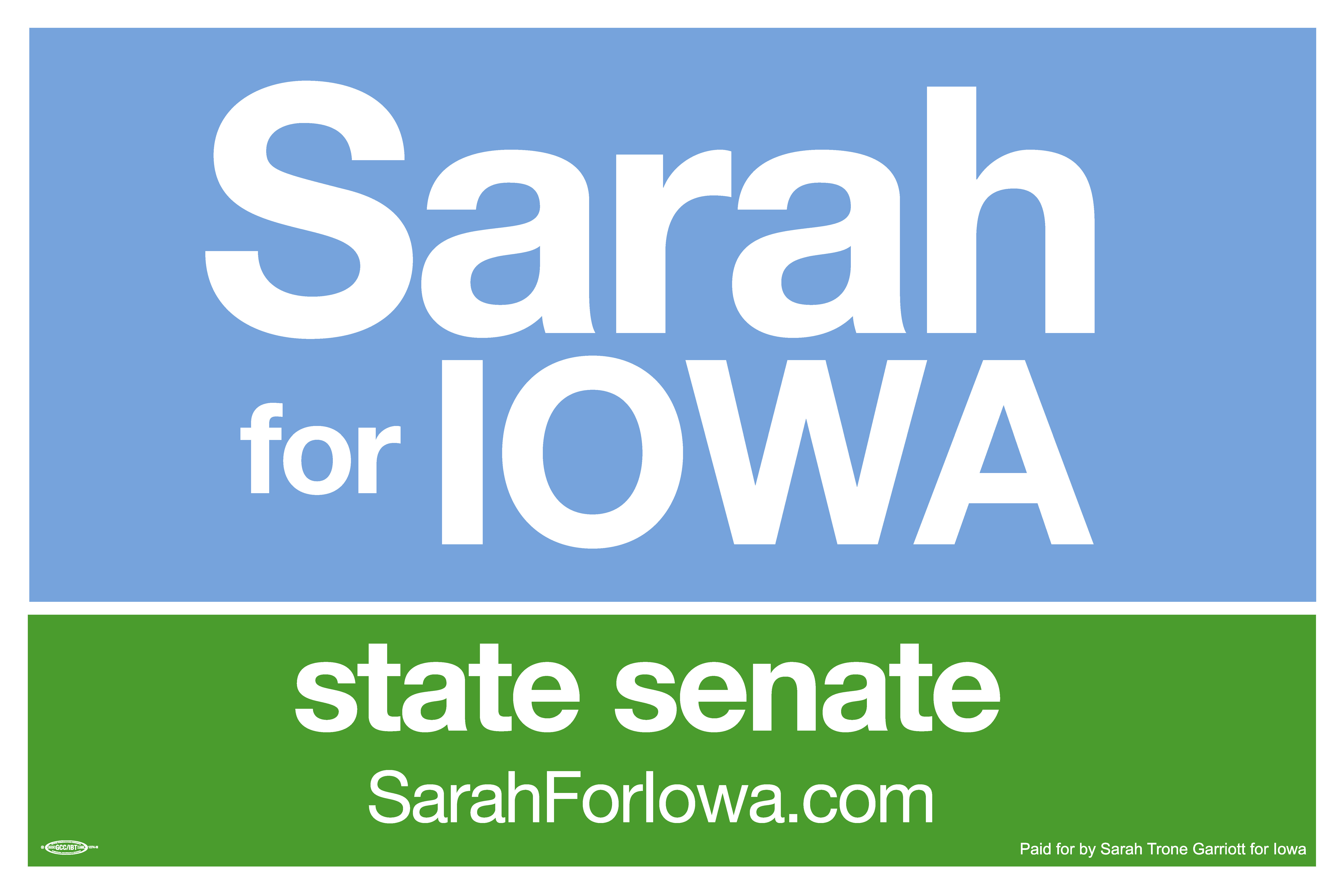 Coroplast Yard with H frames Signs 4mm