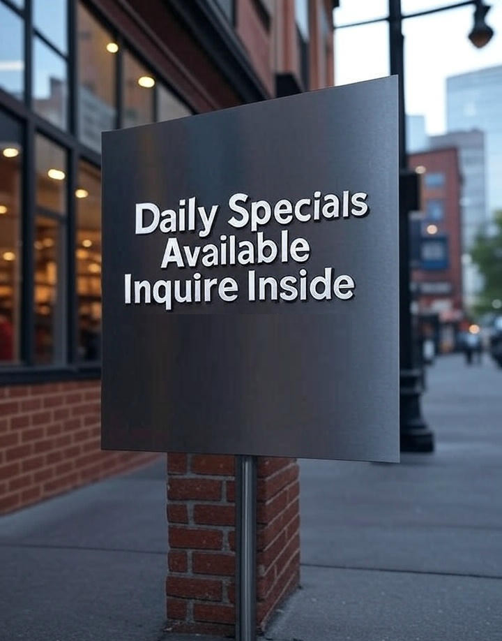 Aluminum Composite Signs 3mm