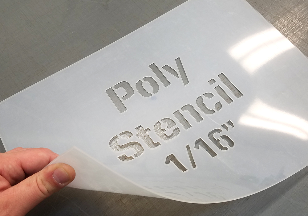 Poly 1/16 Stencils