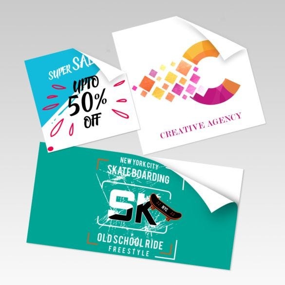 Laminated Vinyl Stickers