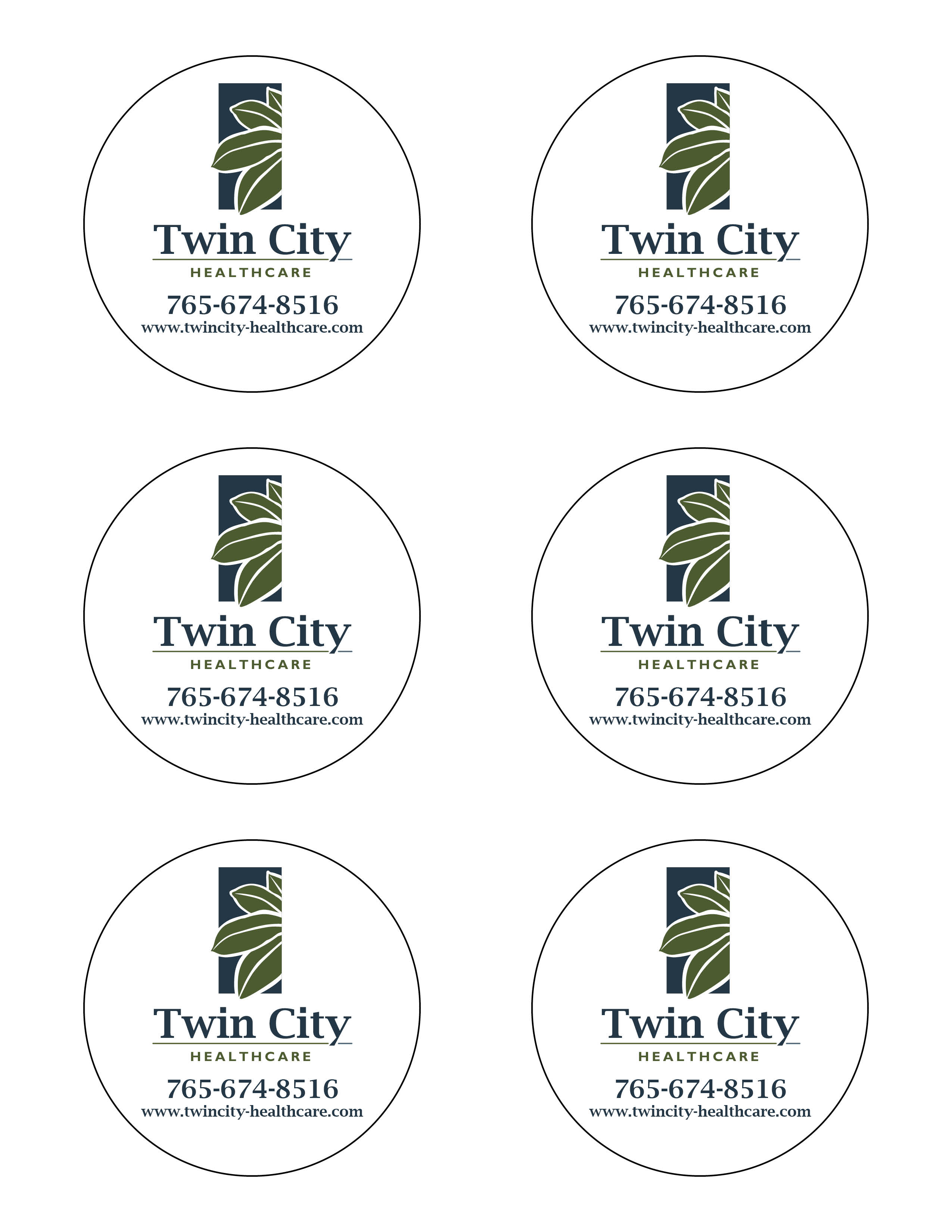 3 inch circle sticker