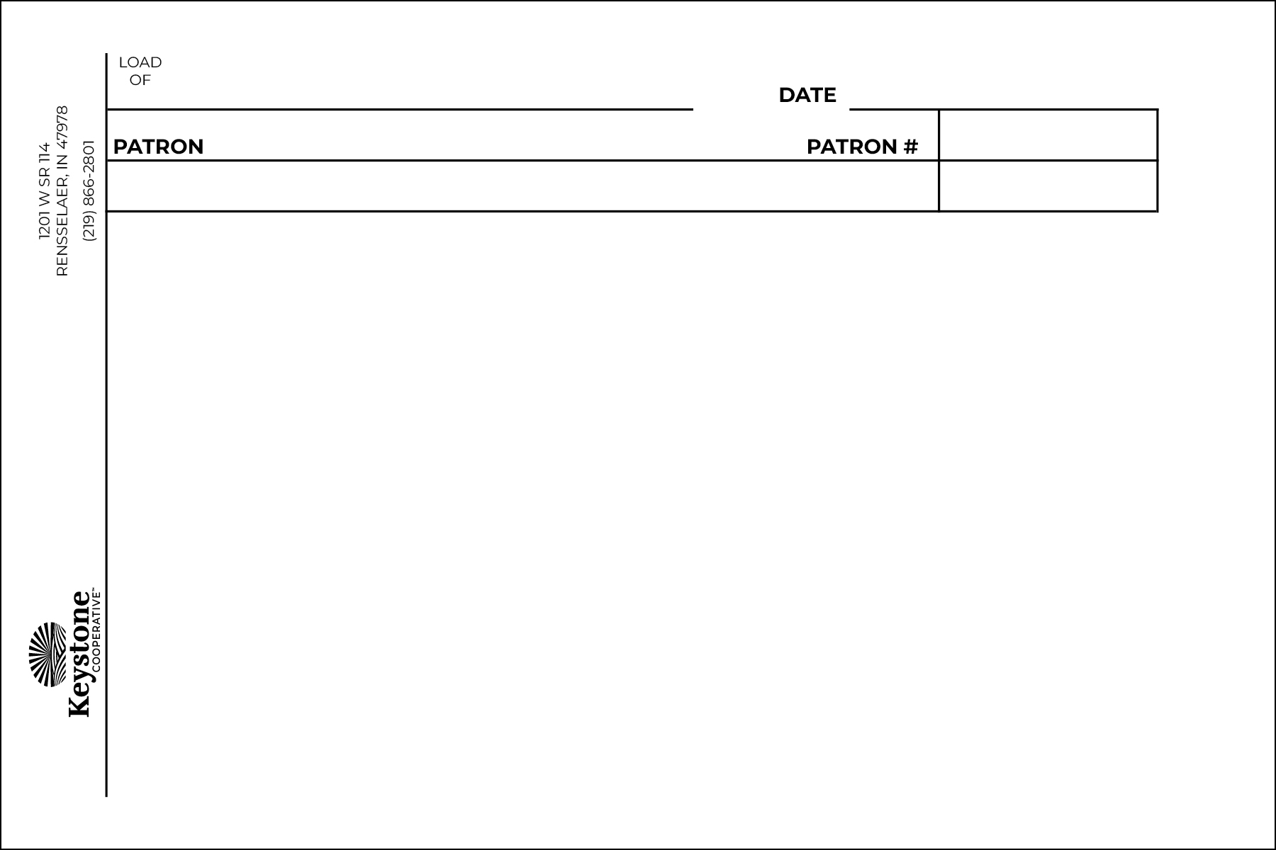 A0097 Scale Ticket-Rensselaer