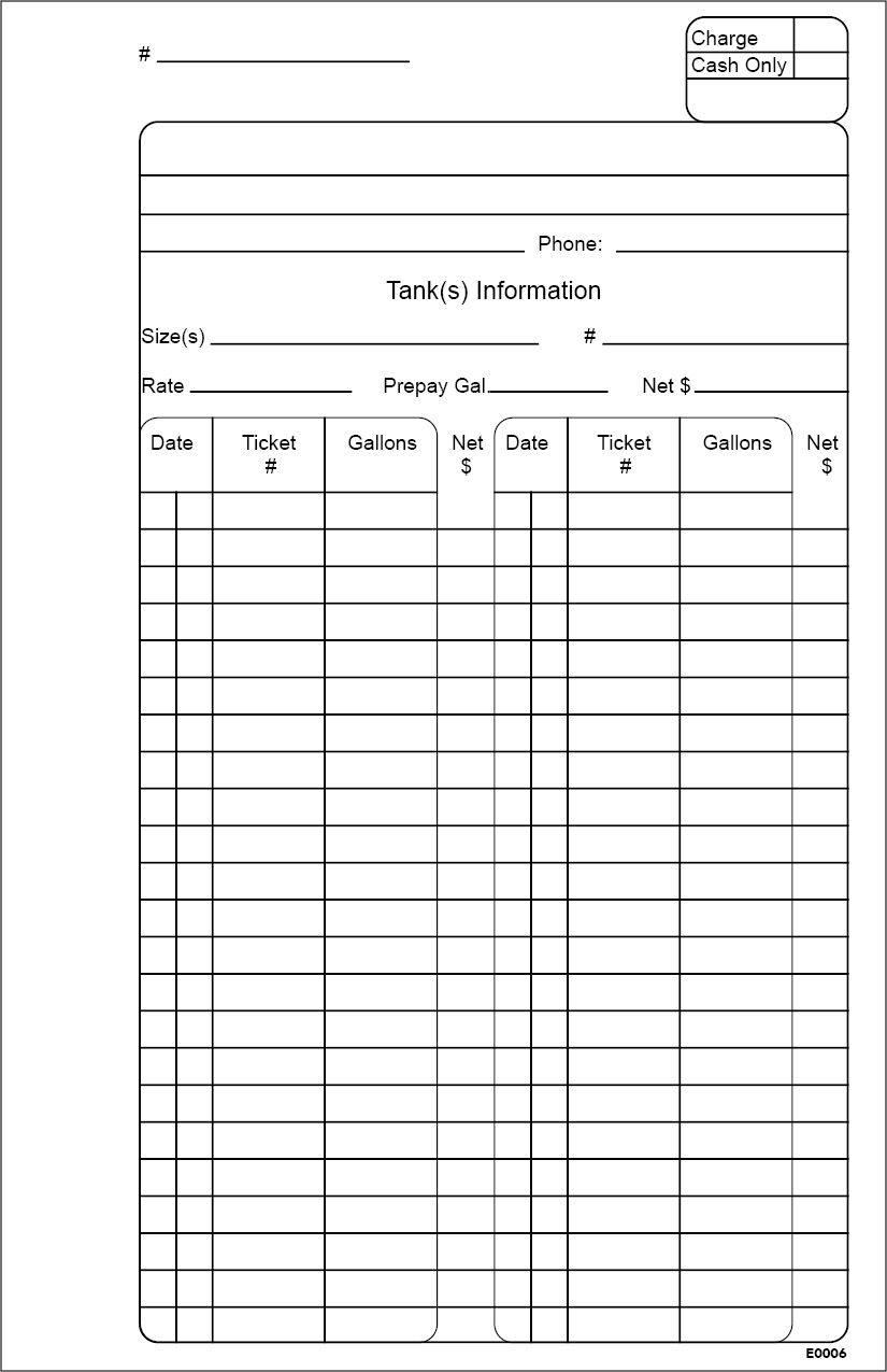 E0006 Route Card