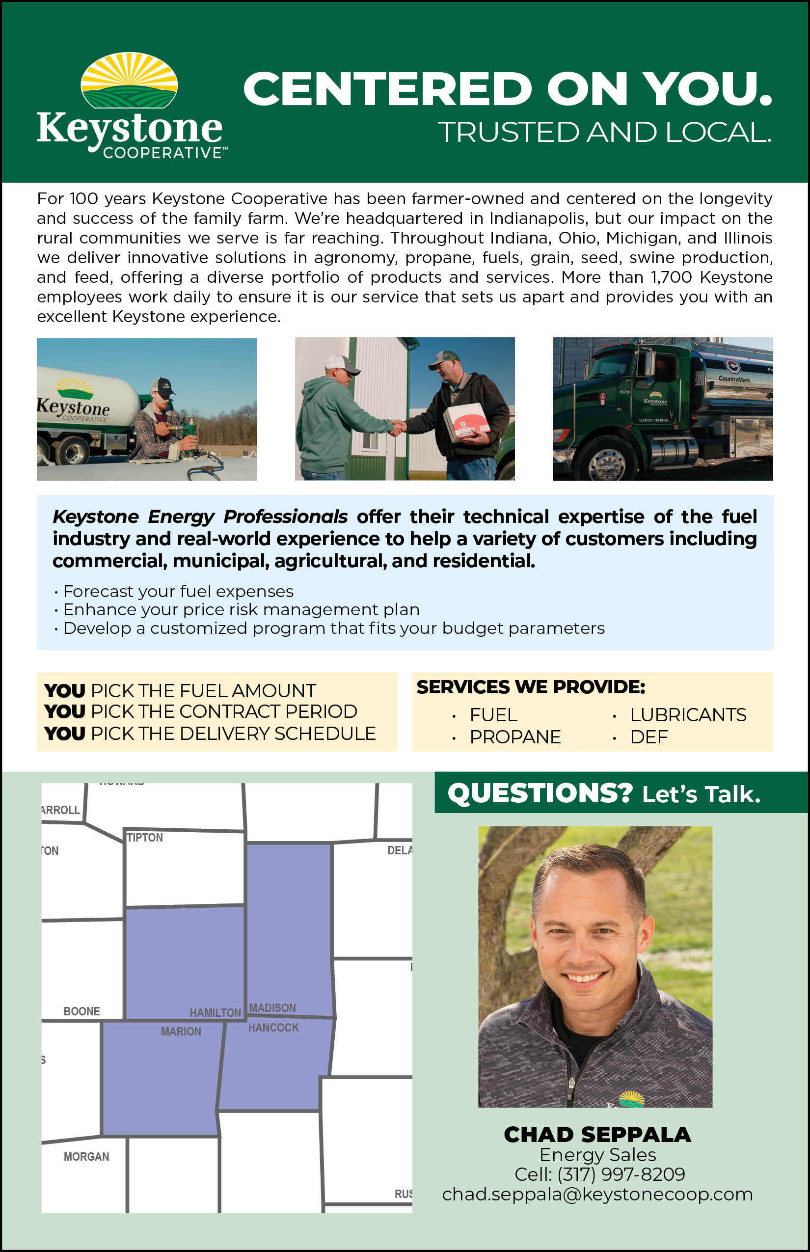 Energy Sales Handout-Chad Seppala