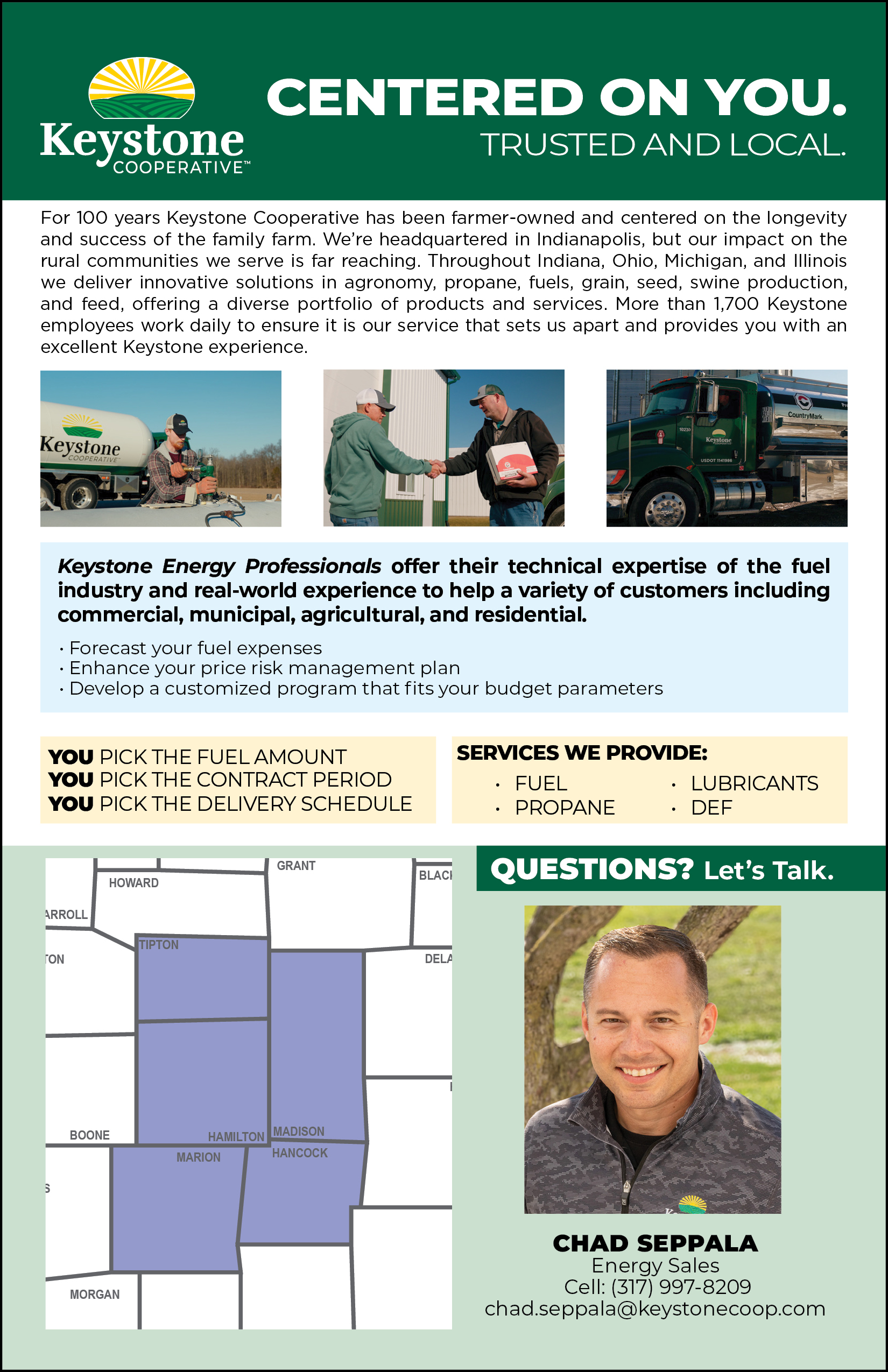 Energy Sales Handout-Chad Seppala