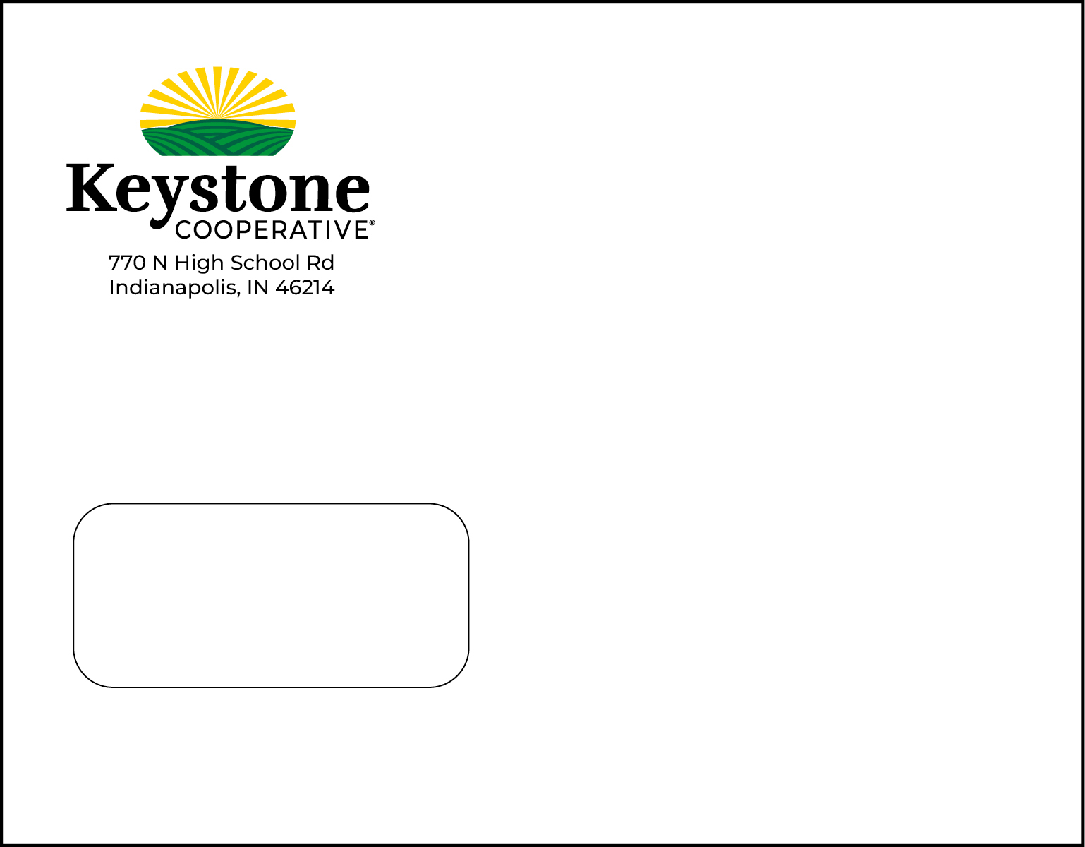Keystone Mini Window Envelopes