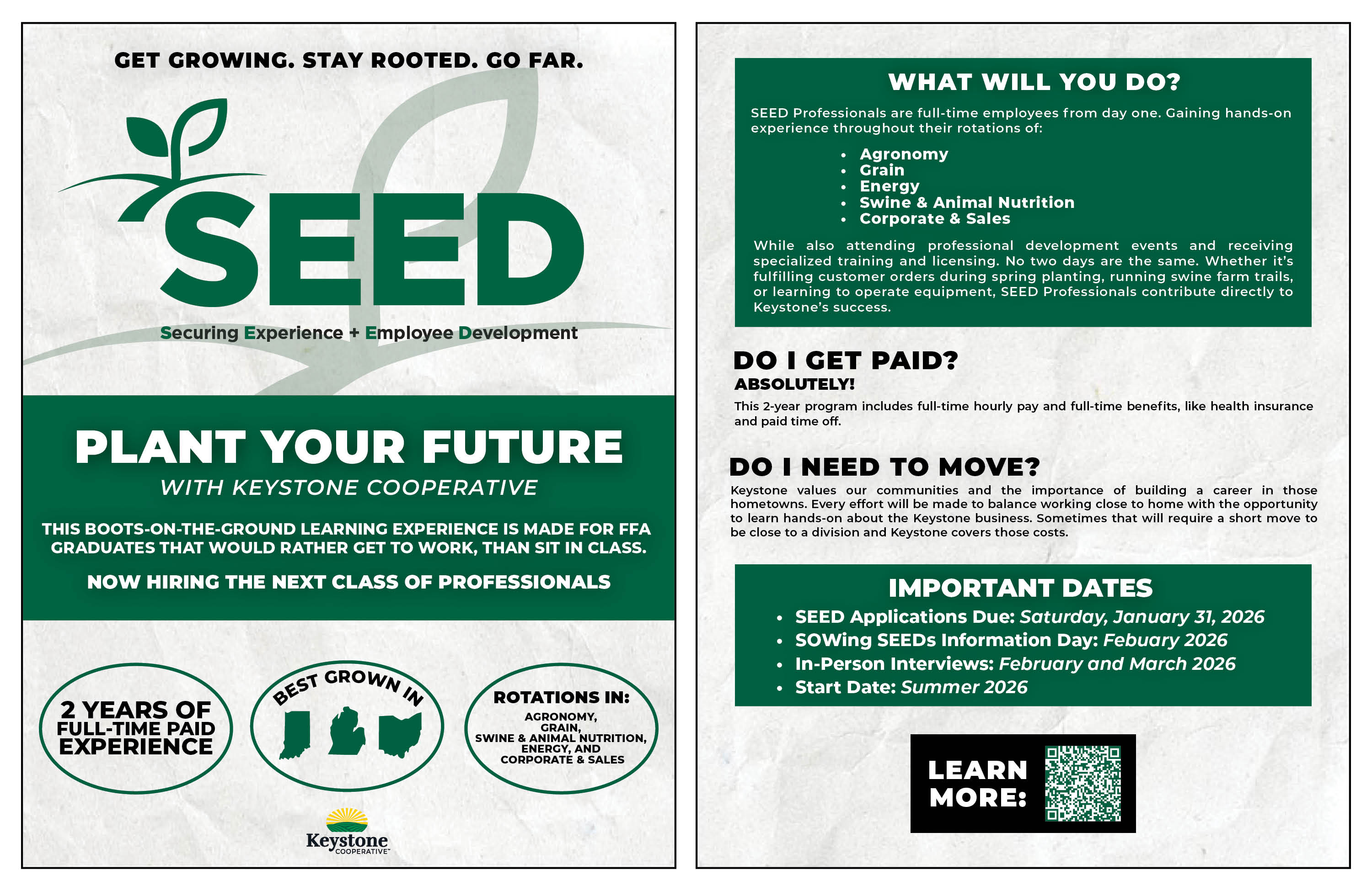 Seed Program Overview Sell Sheet