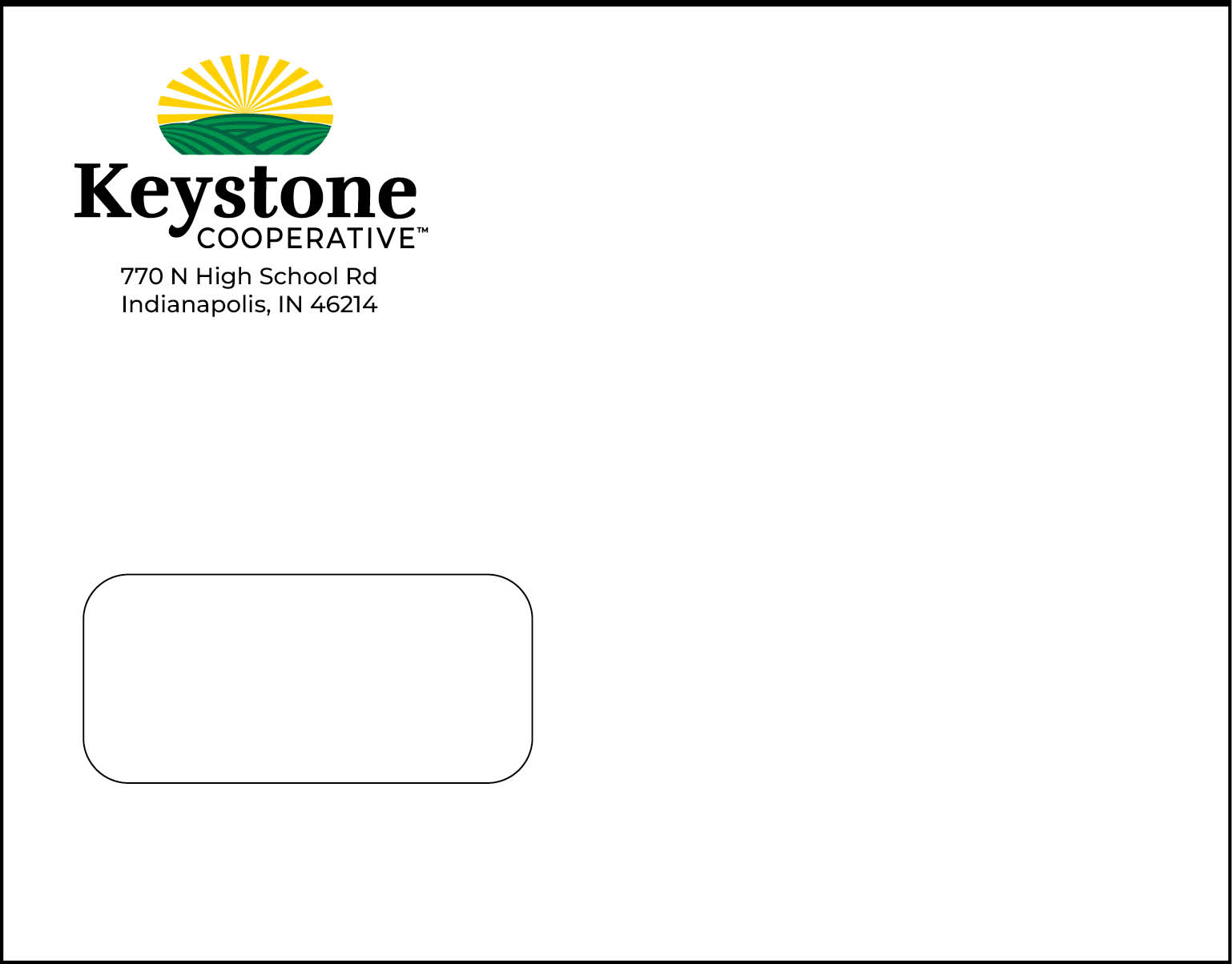 Keystone Mini Window Envelopes