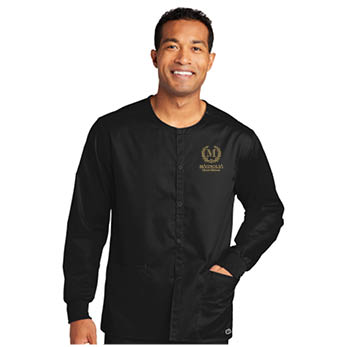 WonderWink® Unisex WorkFlex™ Snap-Front Scrub Jacket