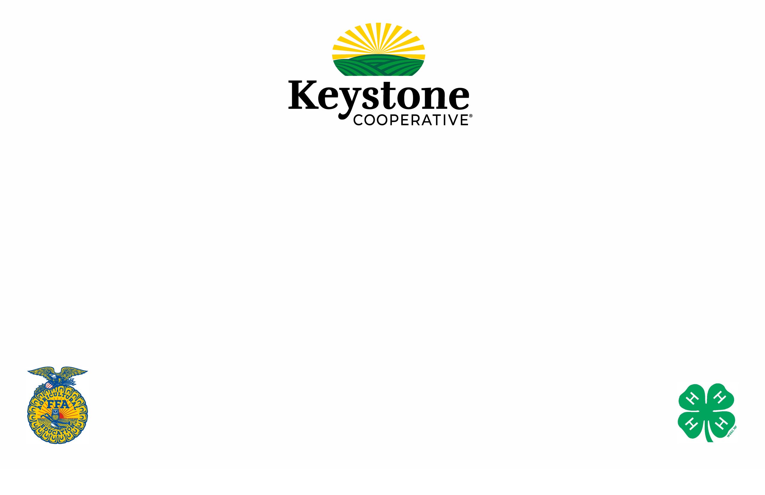 Blank FFA Back Cards 