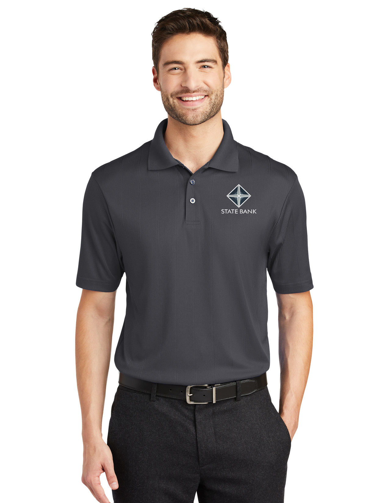 Port Authority Performance Fine Jacquard Polo