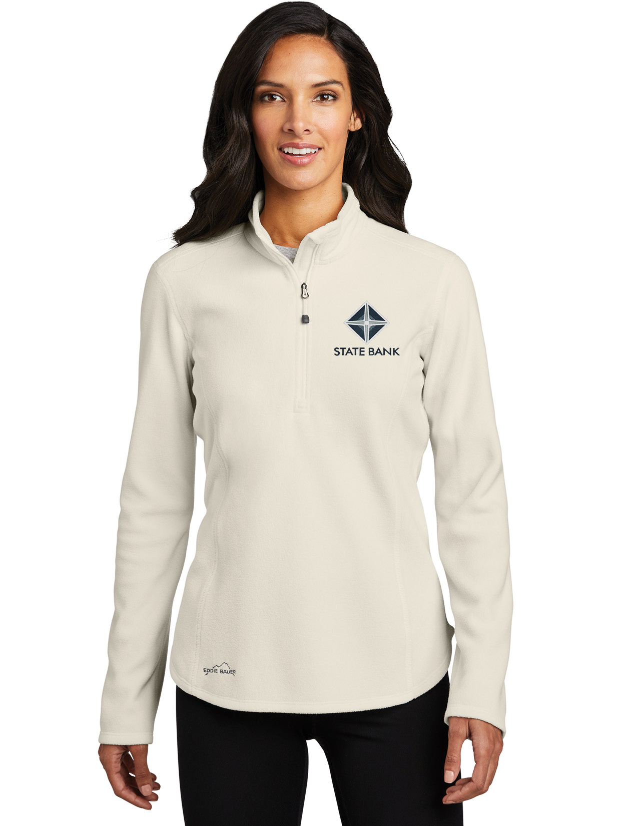 Eddie Bauer® Ladies 1/2-Zip Microfleece Jacket