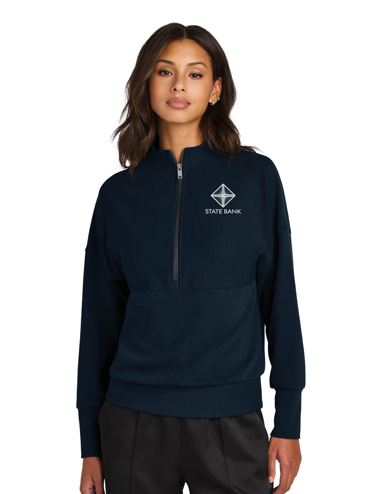 Mercer+Mettle® Women’s Linear Texture 1/4-Zip