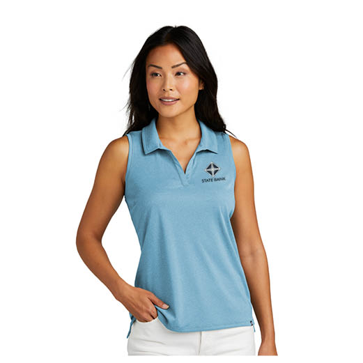 TravisMathew Ladies Coto Performance Sleeveless Polo