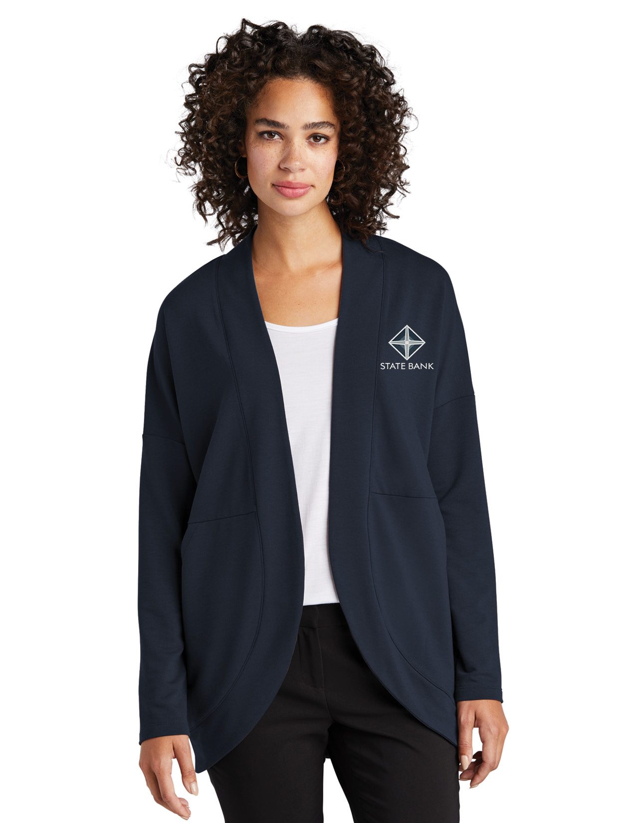 Women's Stretch Open-Front Cardigan