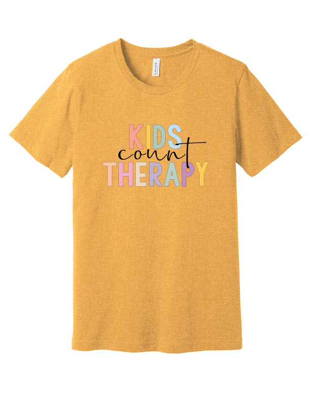 K1ds Count Therapy T-Shirts