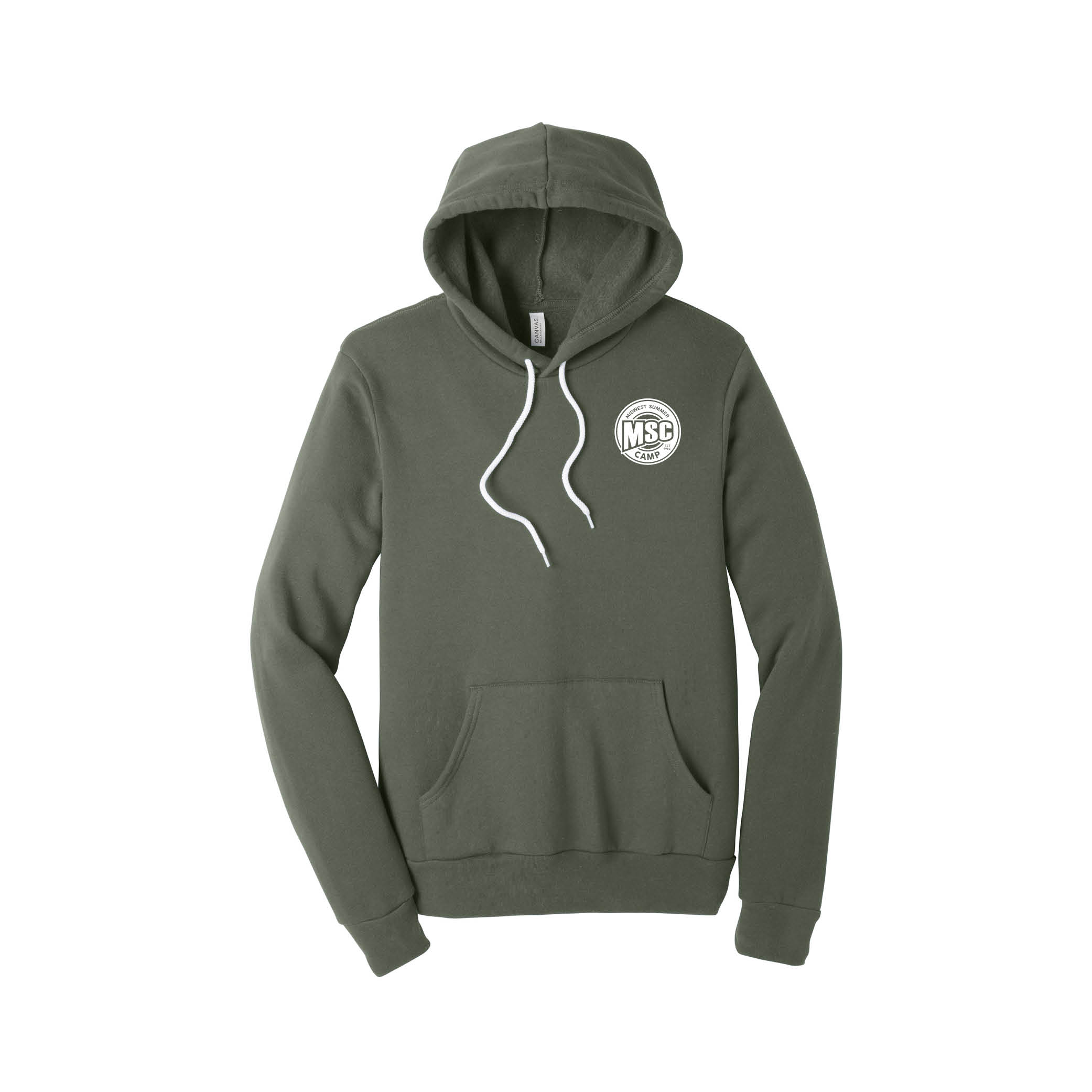 BELLA+CANVAS® Unisex Sponge Fleece Pullover Hoodie