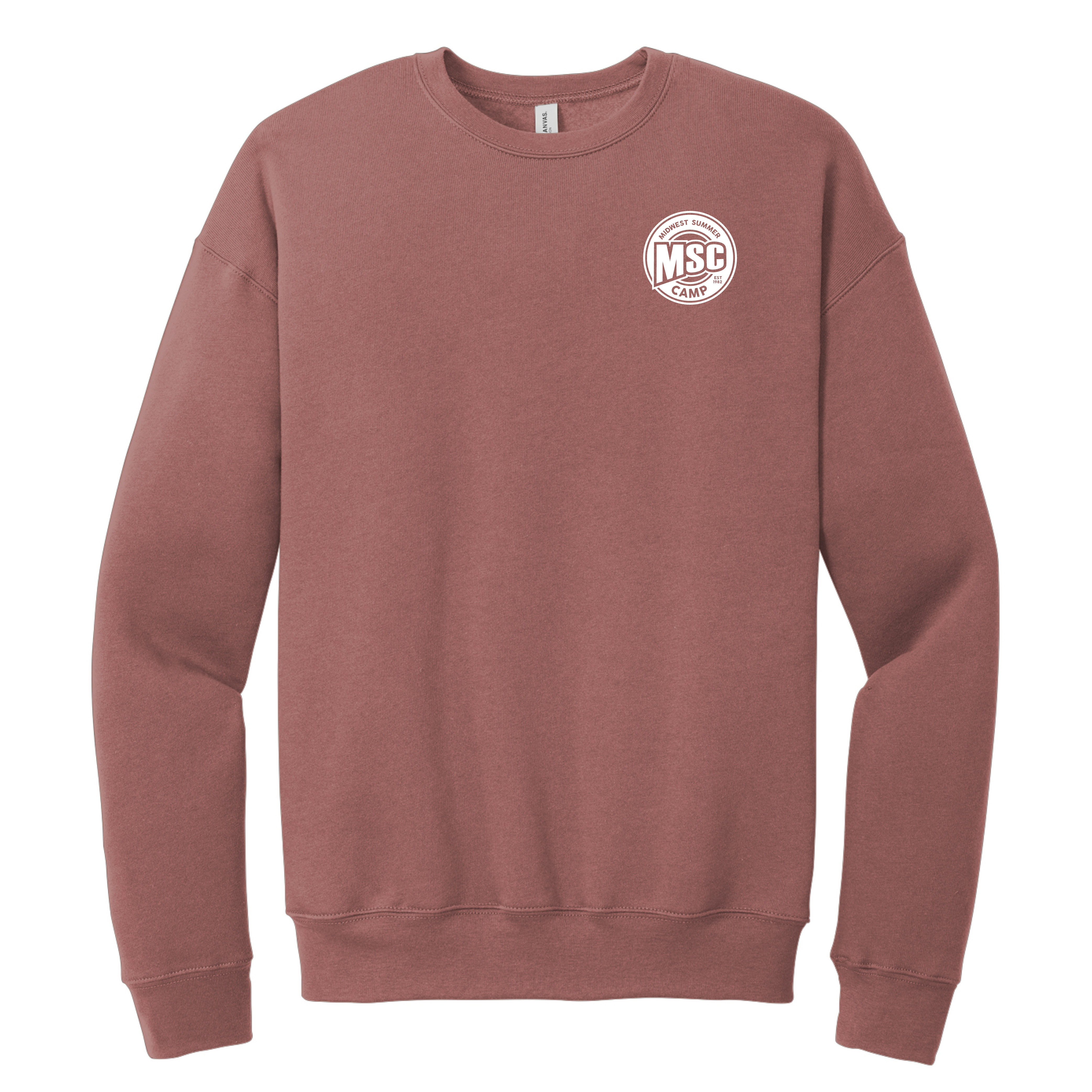BELLA+CANVAS® Unisex Sponge Fleece Drop Shoulder Sweatshirt