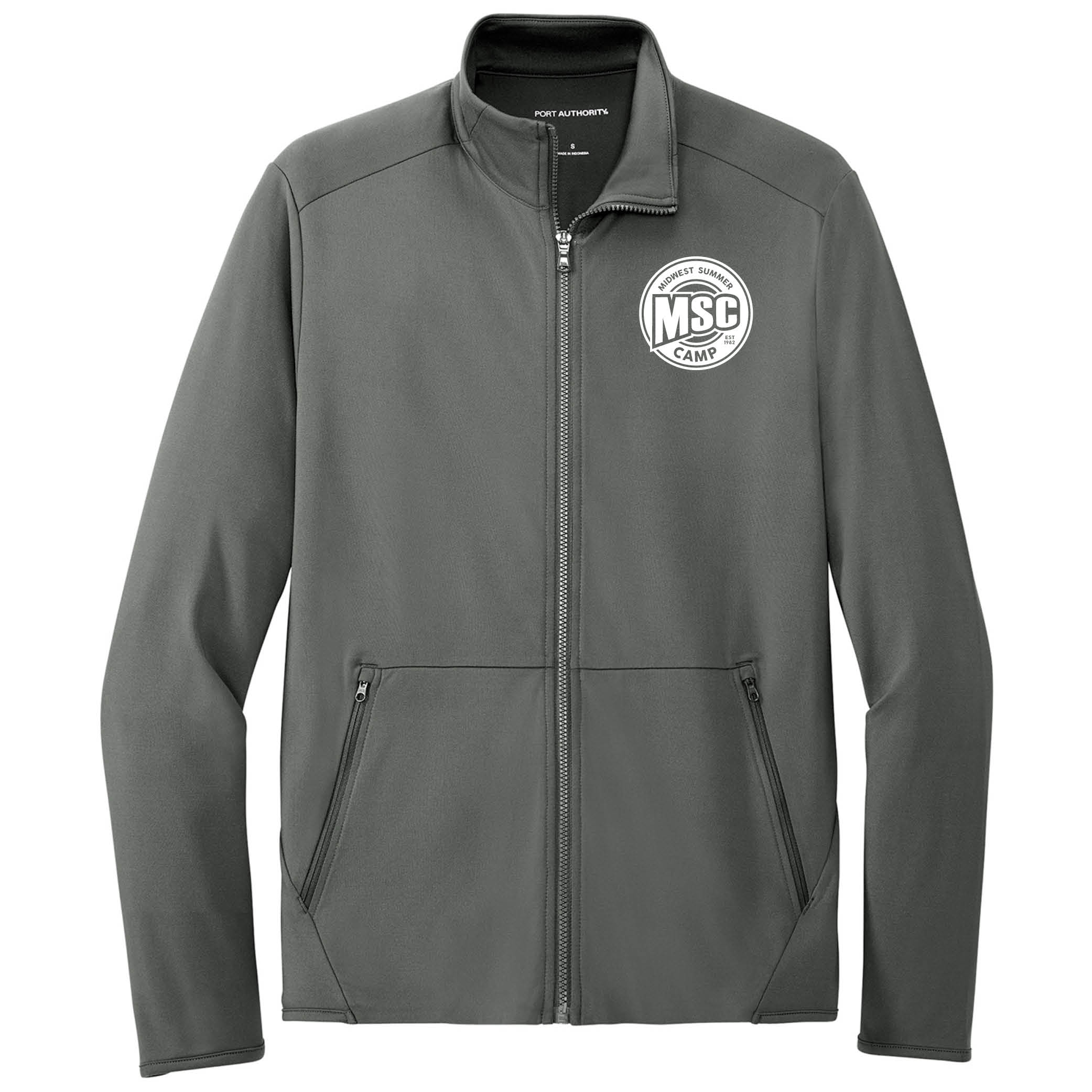 Port Authority® Accord Stretch Fleece Full-Zip