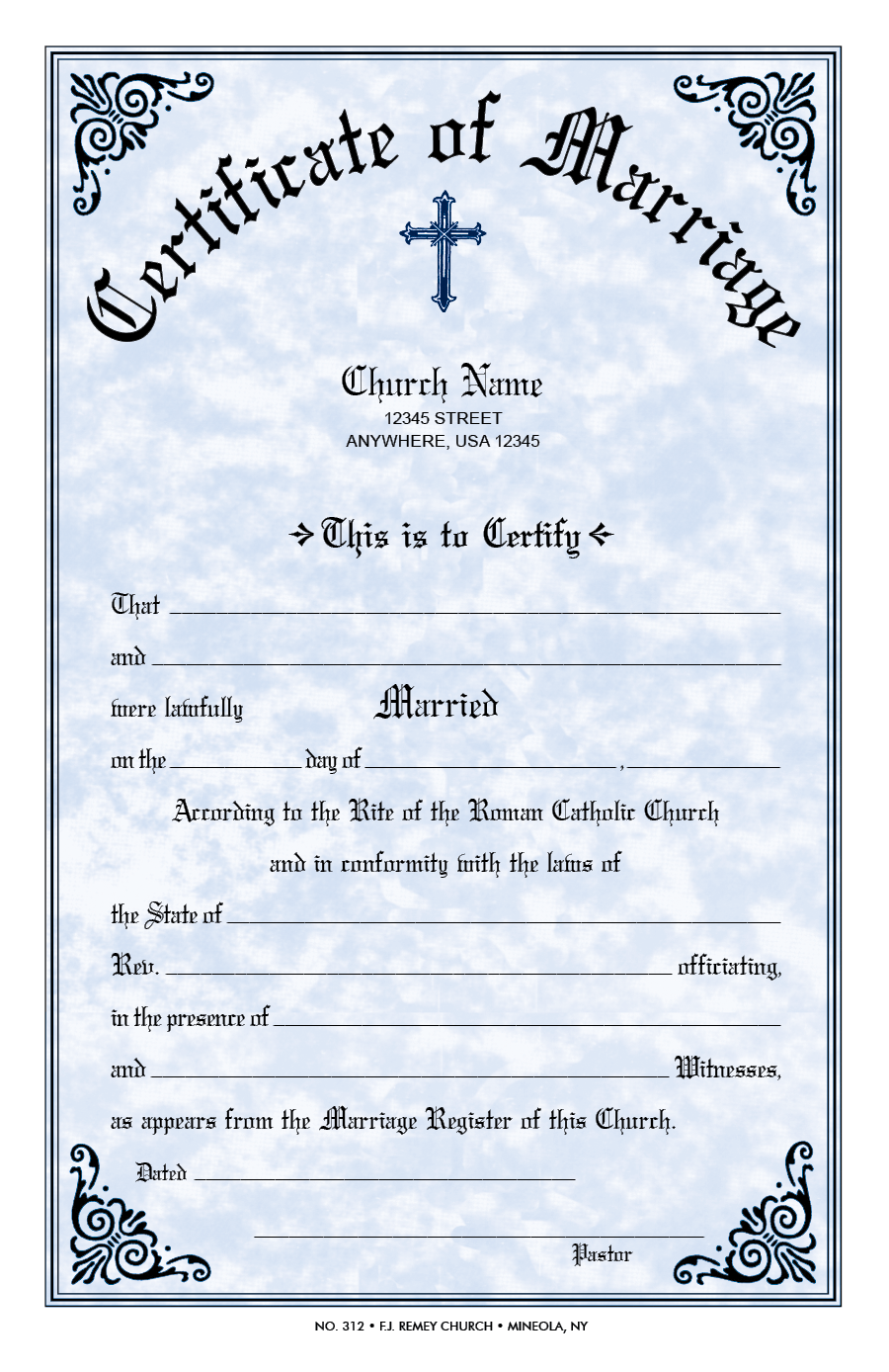 Marriage Certificate