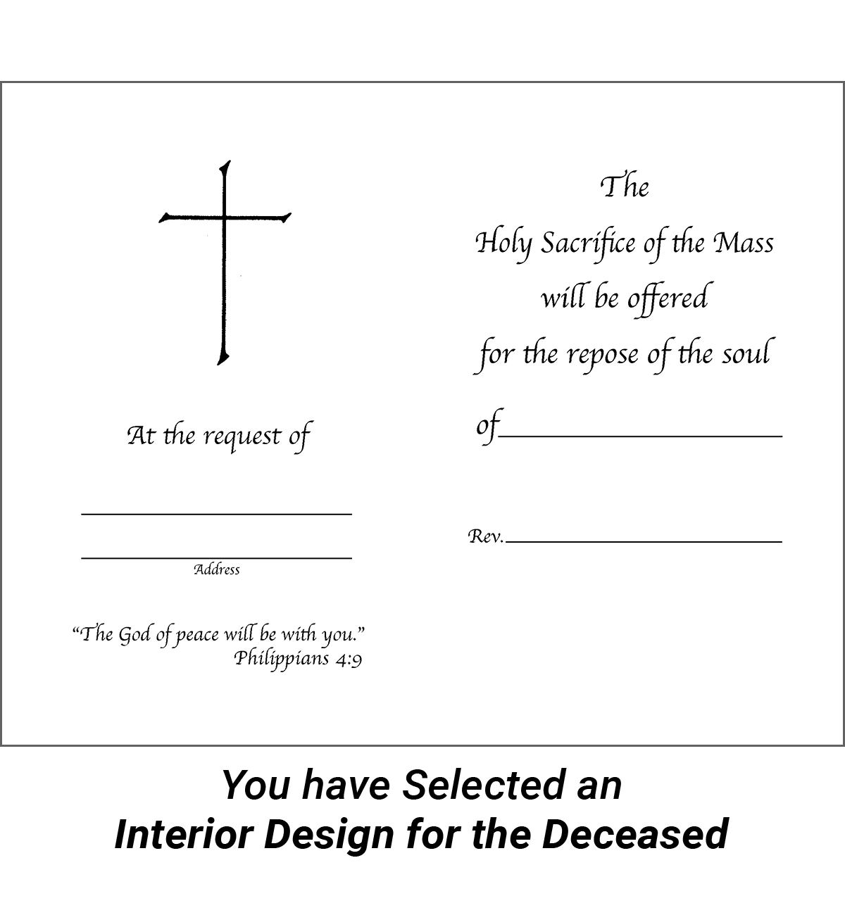 Mass Card Quotes