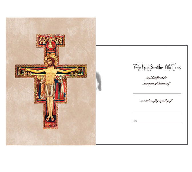 MC 81 Stock Mass Card -  Rejoice in the Lord