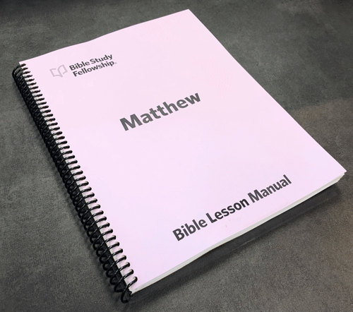Bible Lesson Manual Spiral