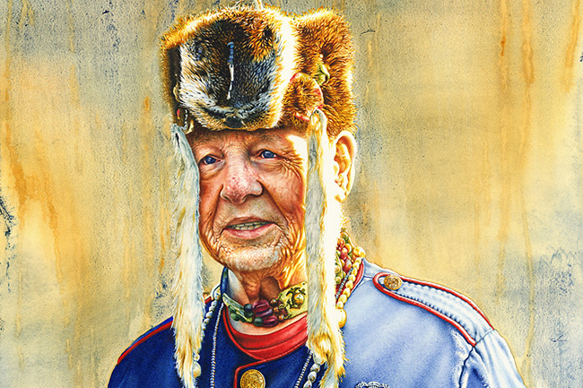 Proud watercolor print