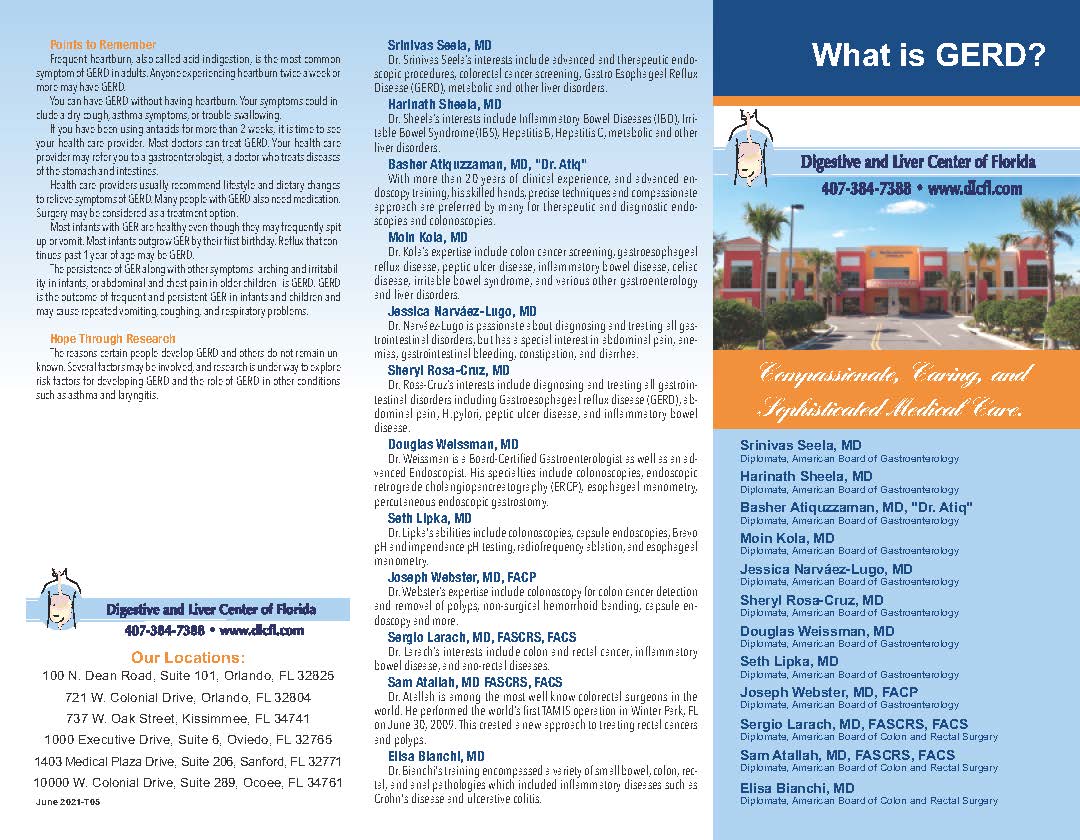 GERD Brochure - English