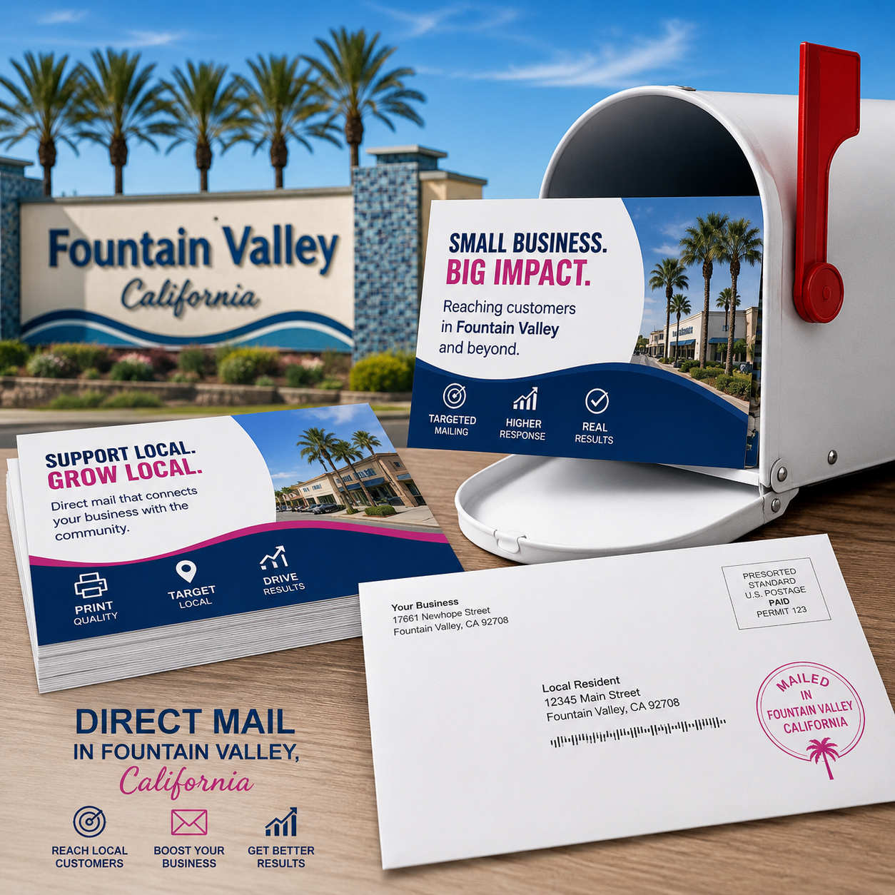 Direct Mail Services in Fountain Valley California