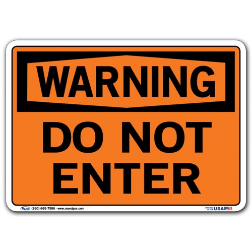 Do Not Enter