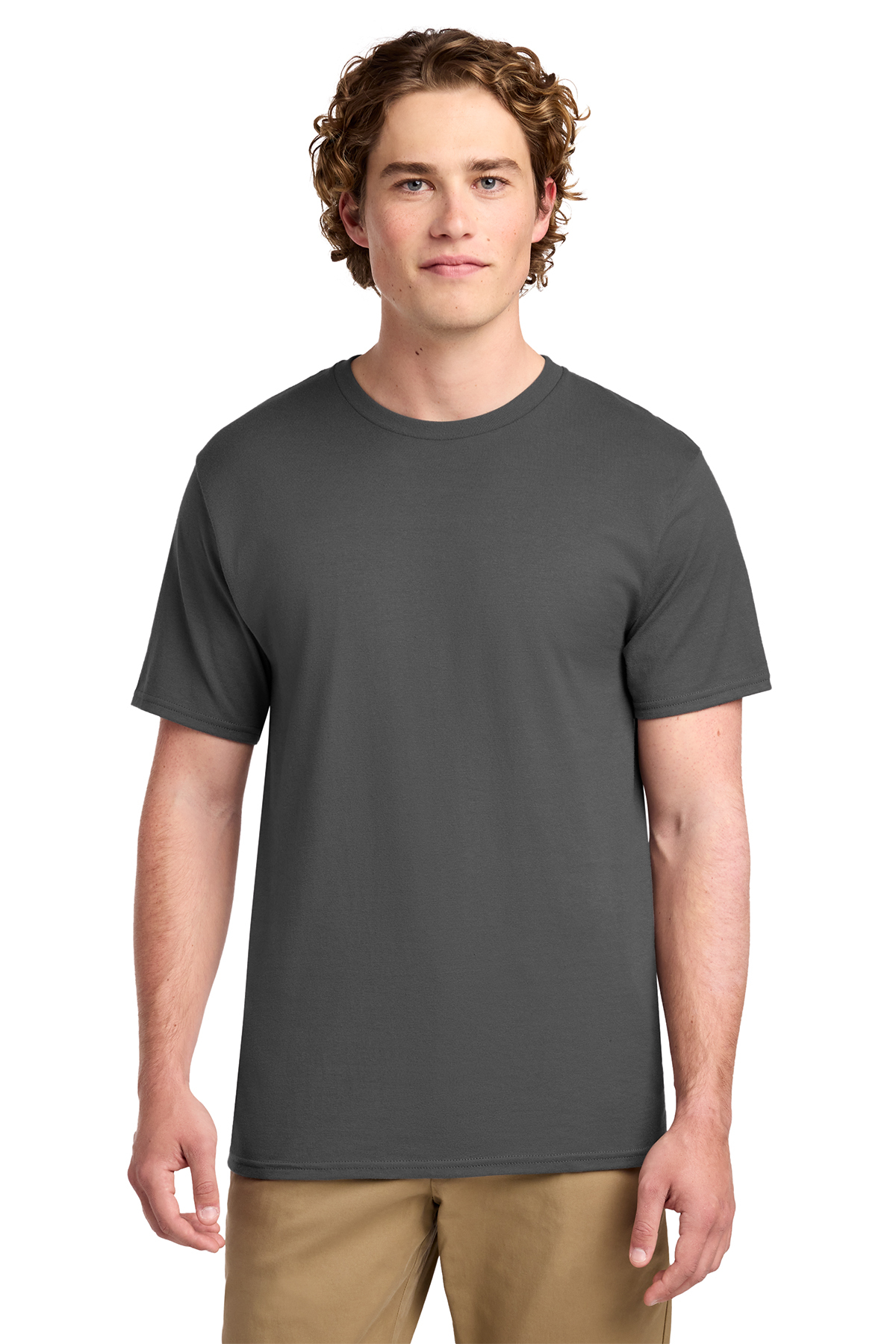 Port & Co Ring Spun Cotton Tee