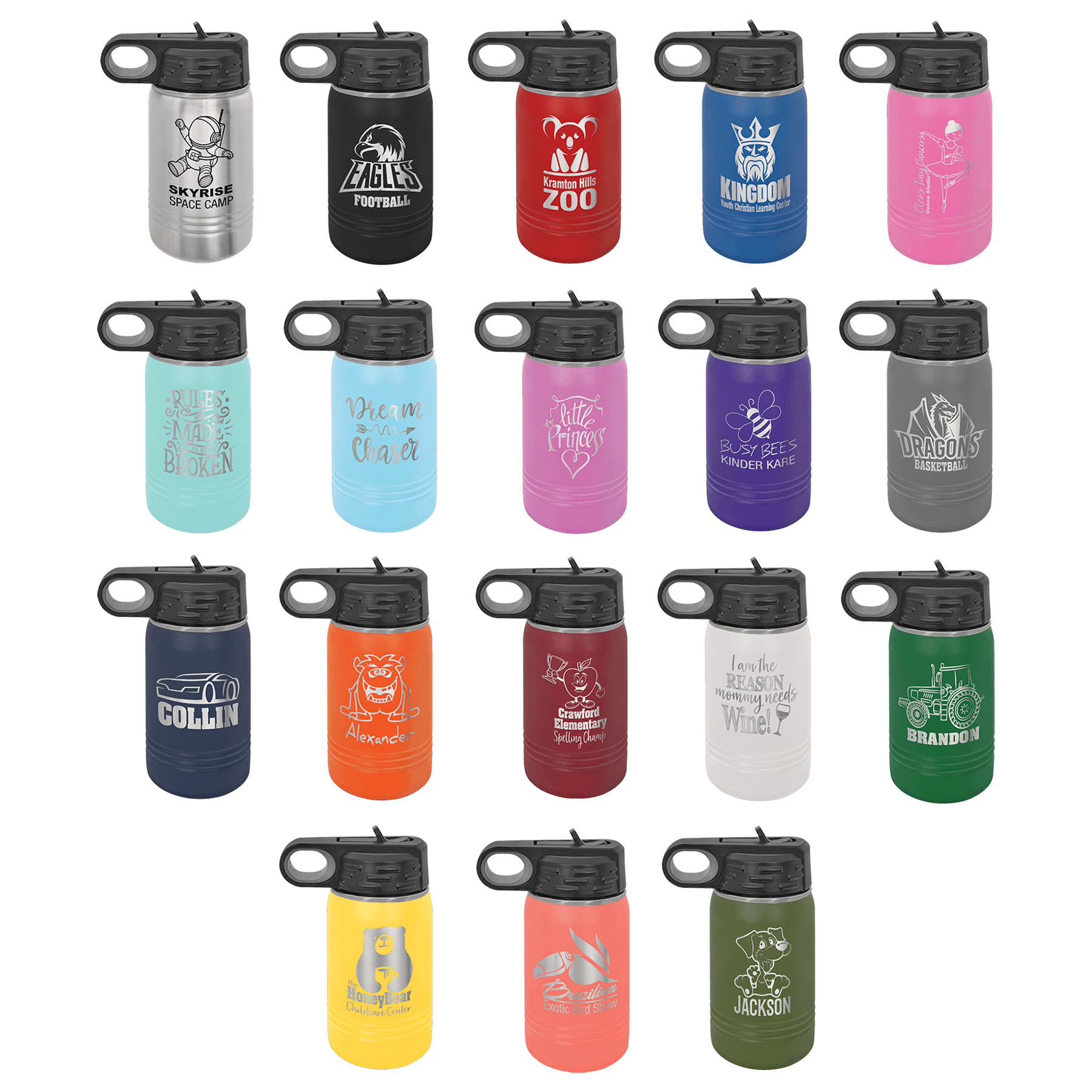 12 oz. Water Bottle
