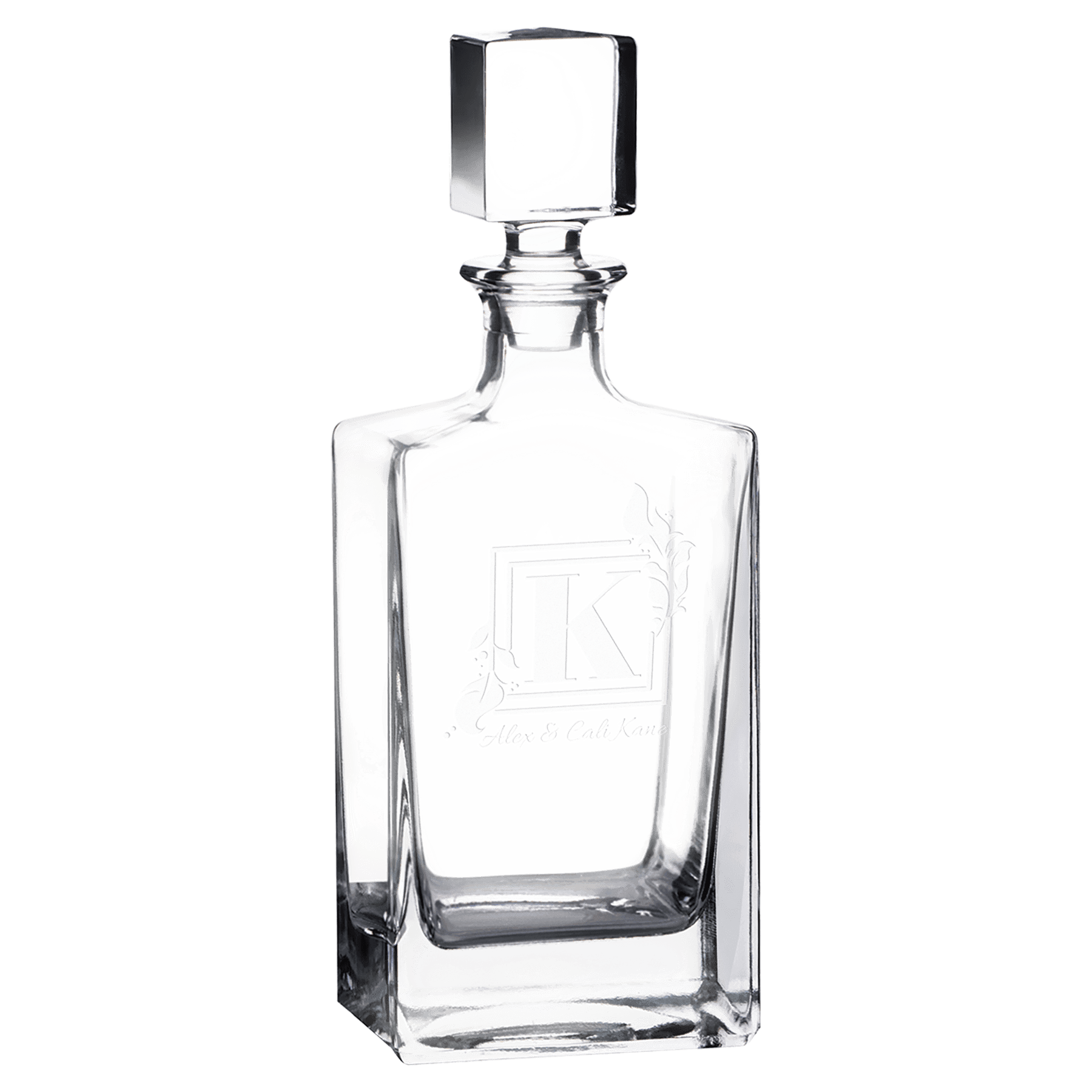 Whiskey Decanter - Rectangle Whiskey Decanter - Rectangle