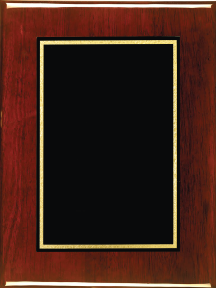 6 x 8  4 x 6  - Black  and Gold - frame - RoseWood.png image